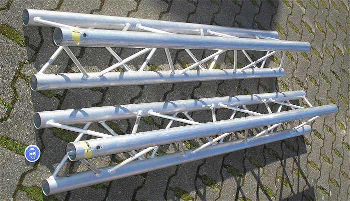 hq1 2x Traverse Truss Stücke Opti Trilite 200 ca 1,6m ca 1,4m =ca 3m (3AB)