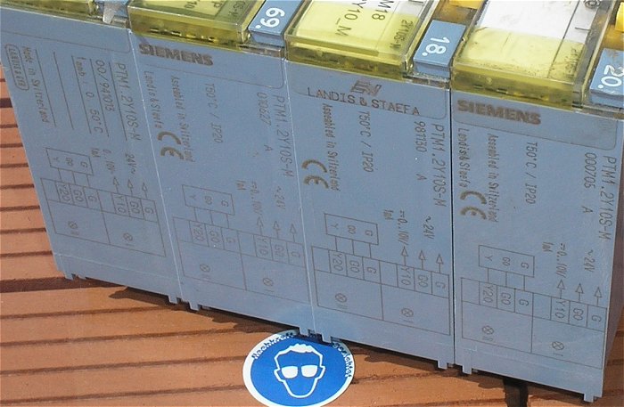 hq4 SPS Baugruppe Positionier Modul Siemens Landis Staefa PTM1.2Y10S-M