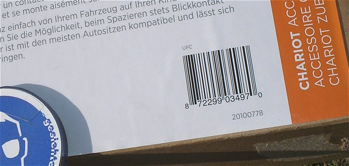 hq4 Adapter Gestell Auto-Kindersitz für Fahrradanhänger Chinook Chariot 872299034970