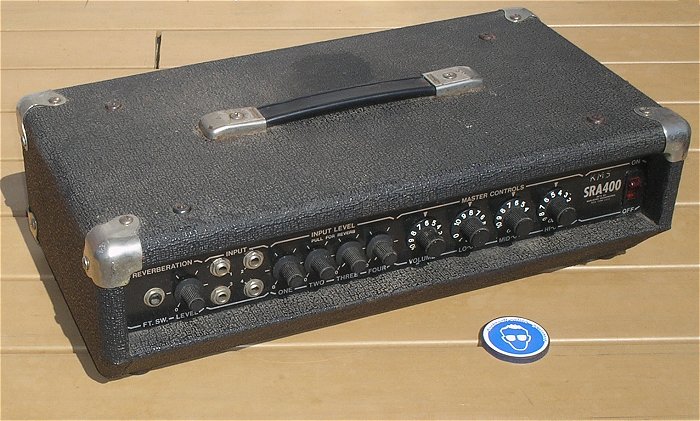 hq Gitarrenverstärker Vintage Guitar Bass Amp Marlboro Sound Works SRA 400 