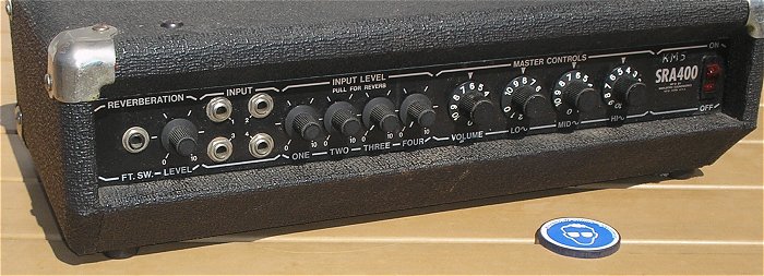 hq1 Gitarrenverstärker Vintage Guitar Bass Amp Marlboro Sound Works SRA 400 