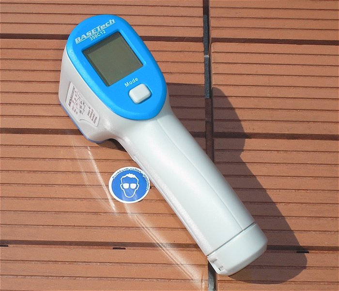 hq1 Infrarot Thermometer Pyrometer Temperaturmessgerät Basetech 350C12 EAN 4016139315089