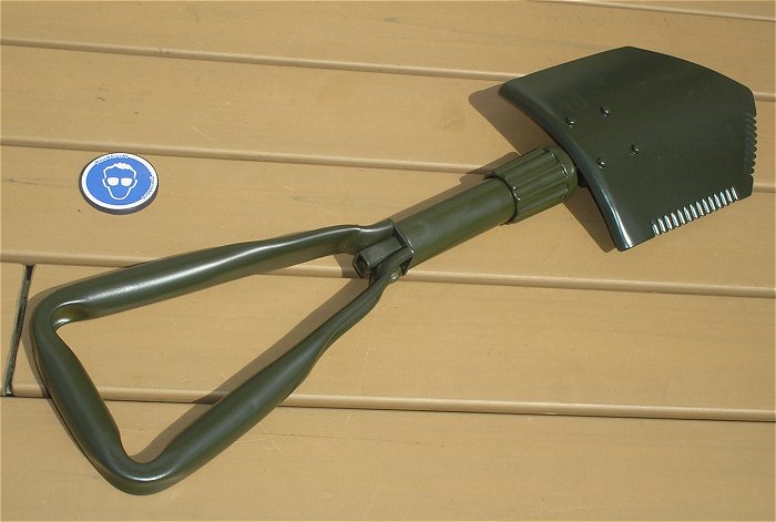 hq1 Spaten Klappspaten 58cm Länge Folding Shovel 302LN Realm EAN 6944623317999