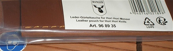 hq6 Gürteltasche Messertasche Gürtelholster Messerholster für Hori Hori  EAN 4040746321898