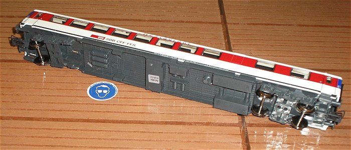 hq2 Eurocity Speisewagen SBB Wagon Modellbau H0 Roco 54168 EAN 9005033541682