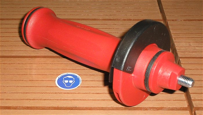 hq1 Griff Handgriff rot mit Vibrationsdämpfung + Spannschlüssel Flex Softvib M8